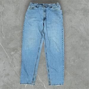 Vintage Levis 560 Jeans Mens 33x33 Blue Loose Tapered Orange Tab USA Made 90s